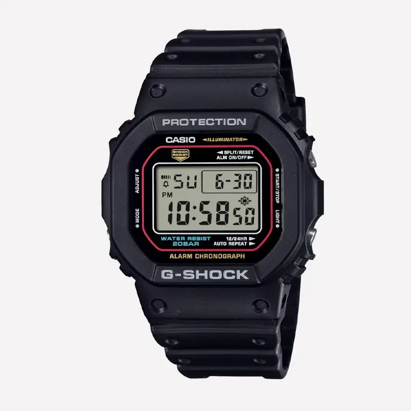 Casio G-Shock Digital Grey Dial Men's Watch- DW-5600RL-1DR